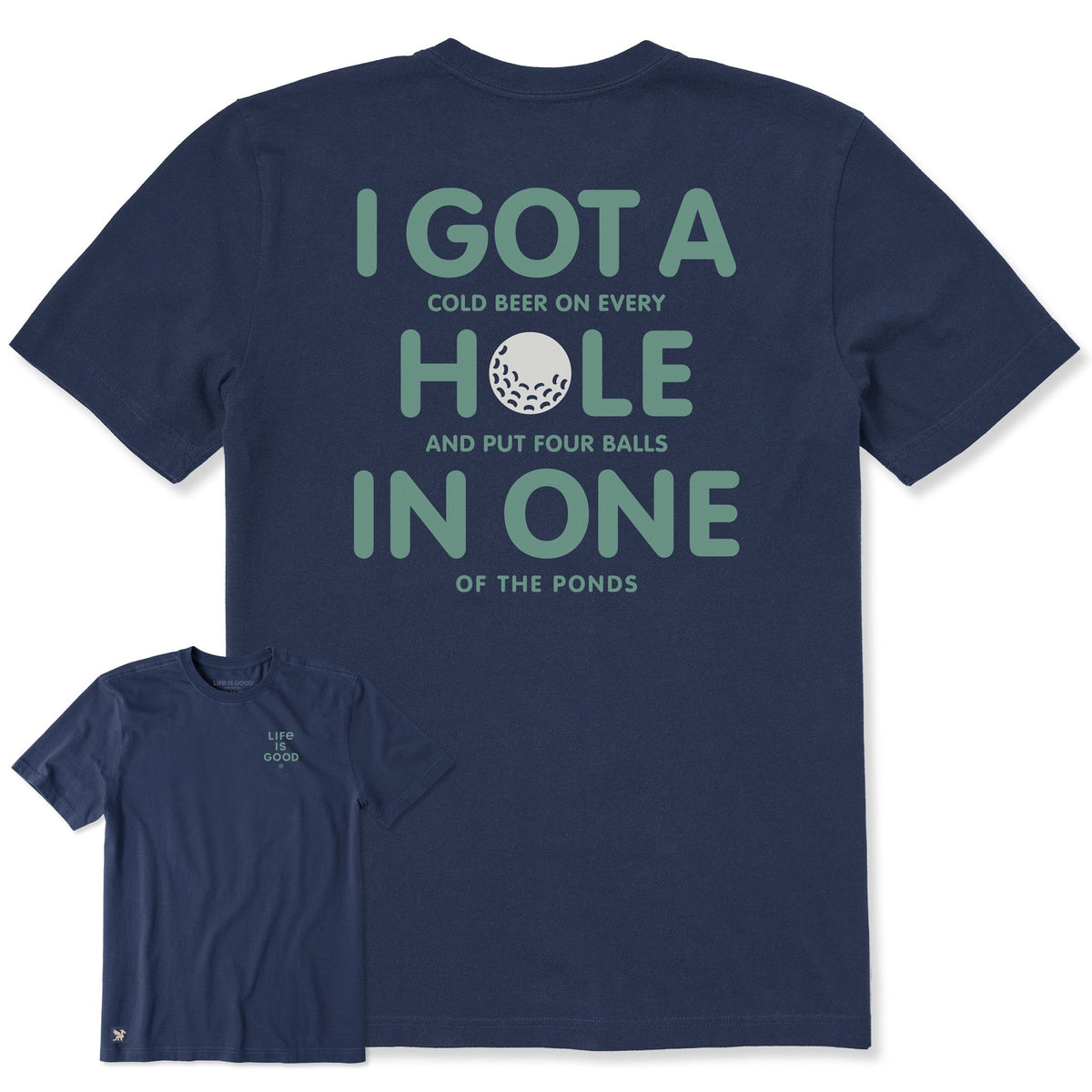 Men's Bert's Hole in One Short Sleeve Crusher Tee product image 7