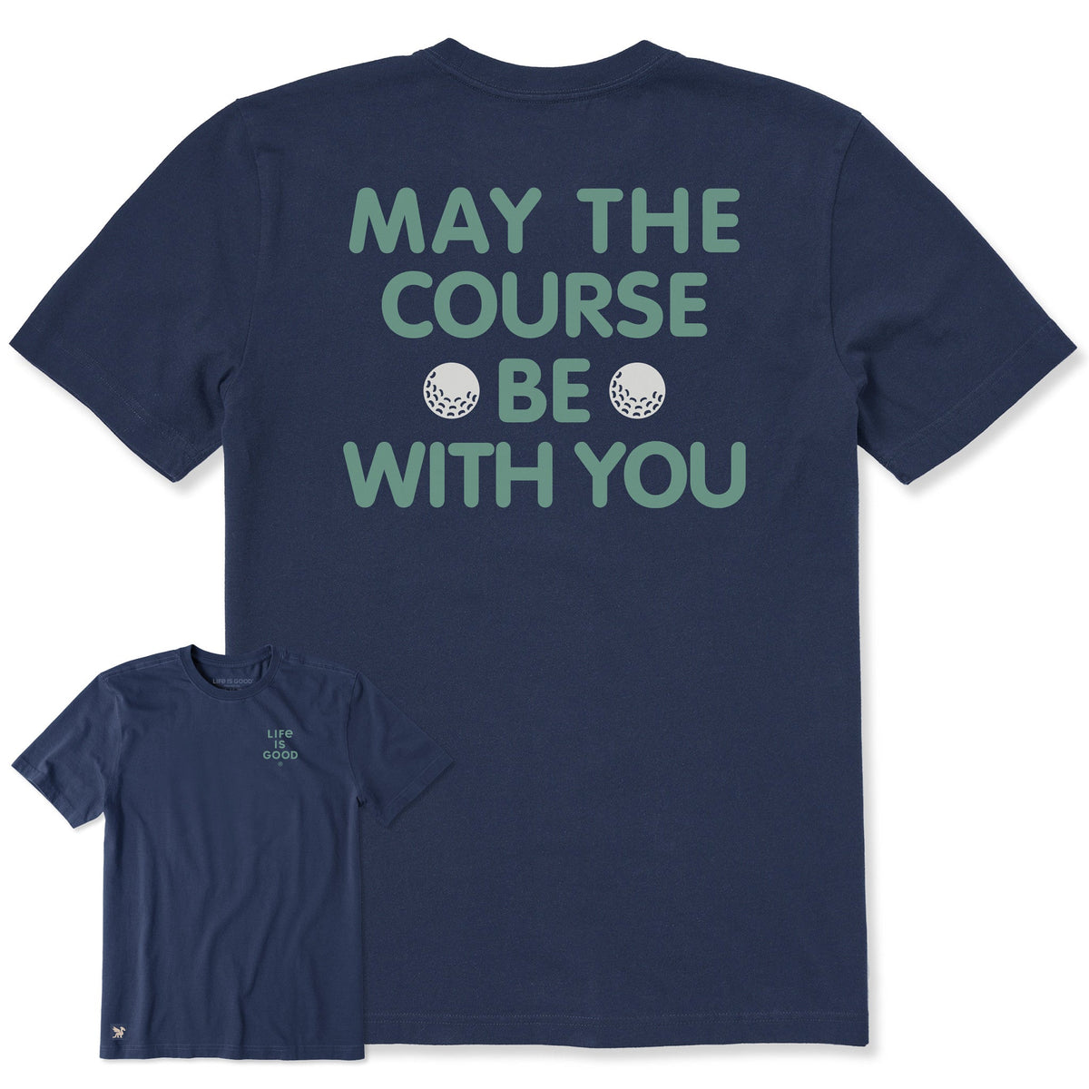 Men's Bert's Course Short Sleeve Crusher Tee product image 4