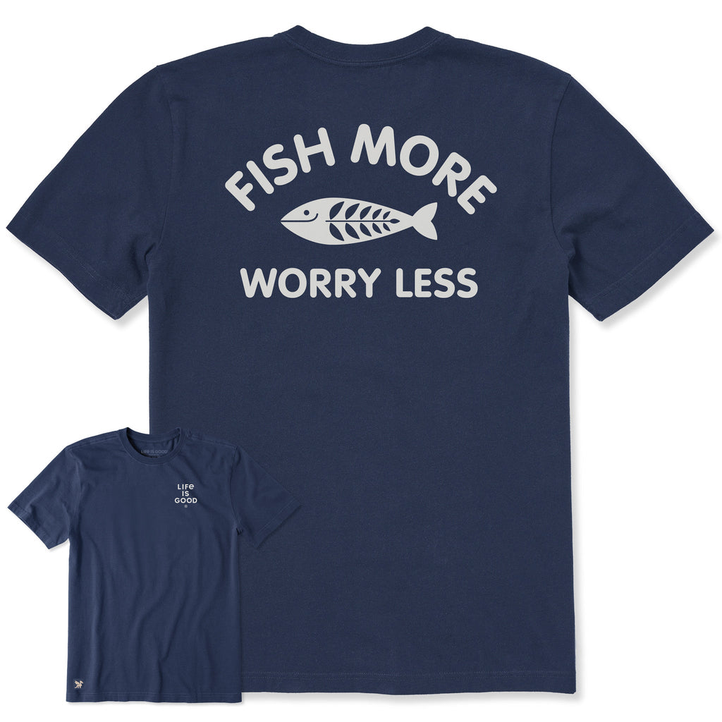 Men's Bert's FIsh More Short Sleeve Crusher Tee product image 4