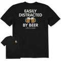 Men's Bert's Distracted by Beer Short Sleeve Crusher Tee product image 1