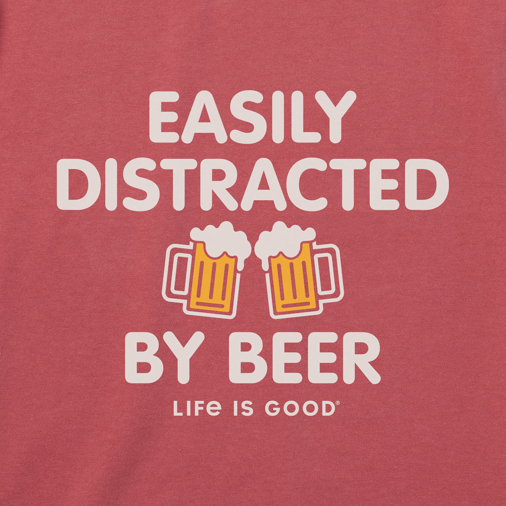 Men's Bert's Distracted by Beer Short Sleeve Crusher Tee product image 5