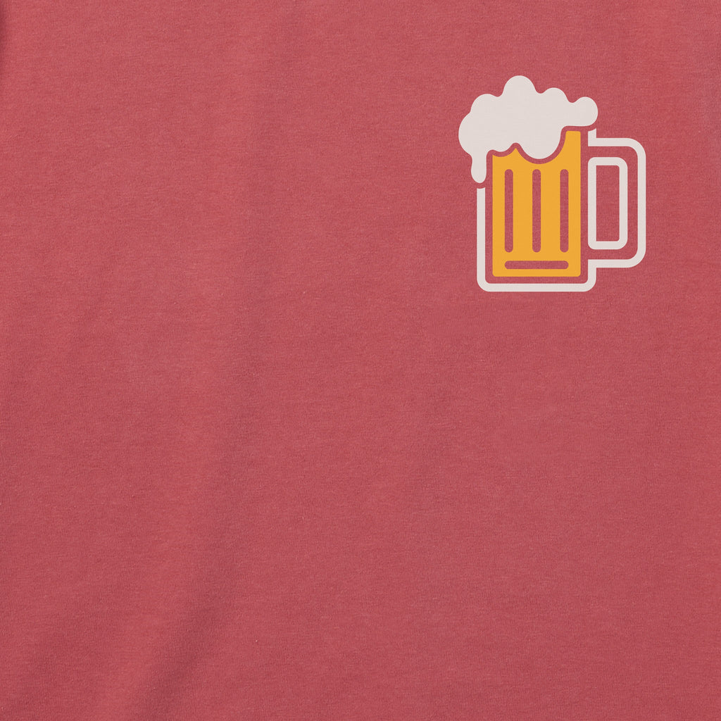 Men's Bert's Distracted by Beer Short Sleeve Crusher Tee product image 6