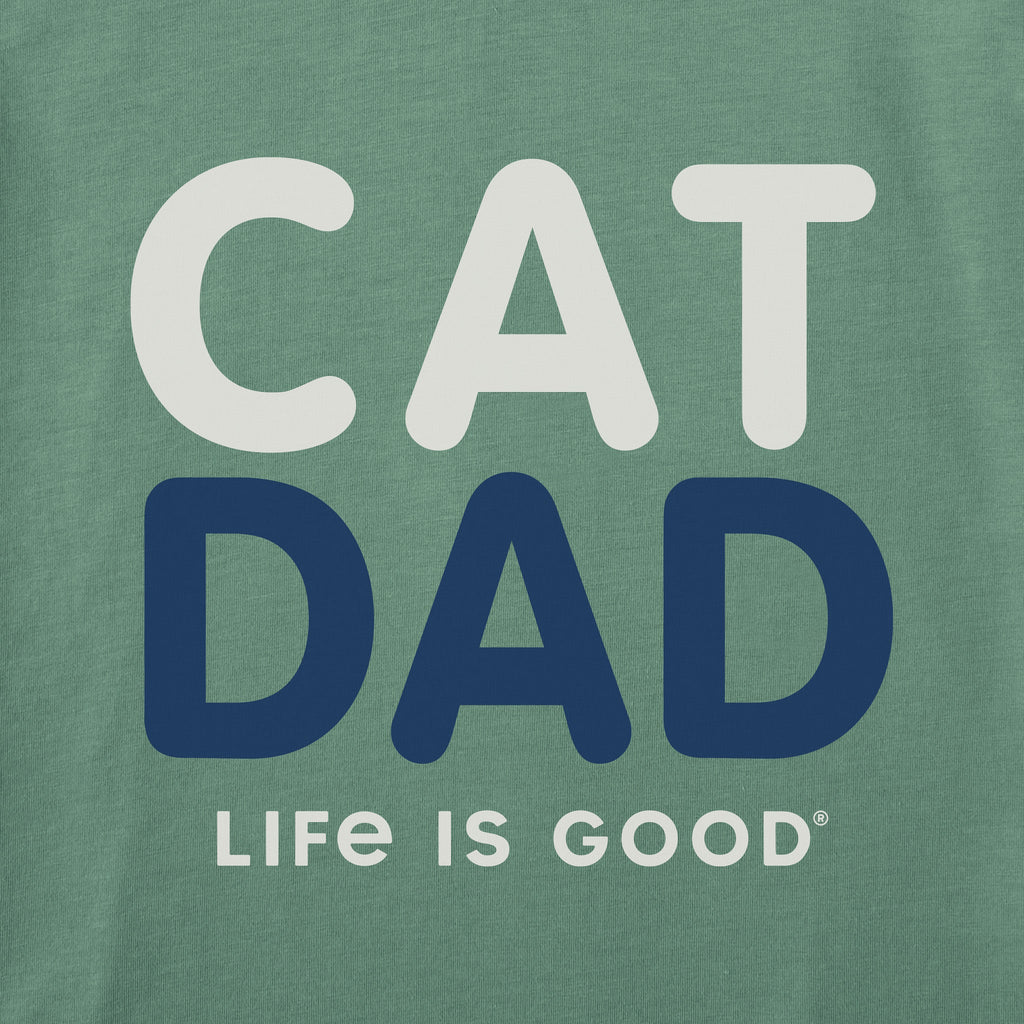 Men's Bert's Cat Dad Short Sleeve Crusher Tee product image 5