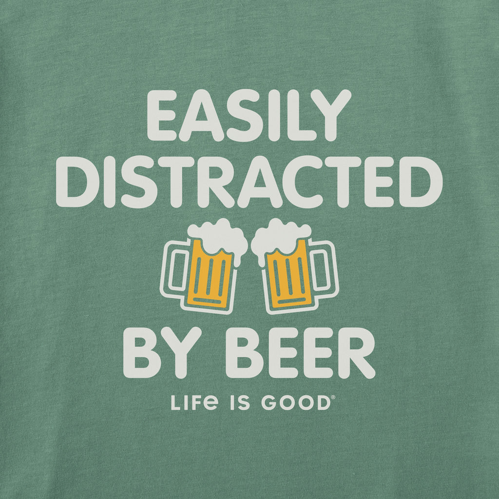 Men's Bert's Distracted by Beer Short Sleeve Crusher Tee product image 8
