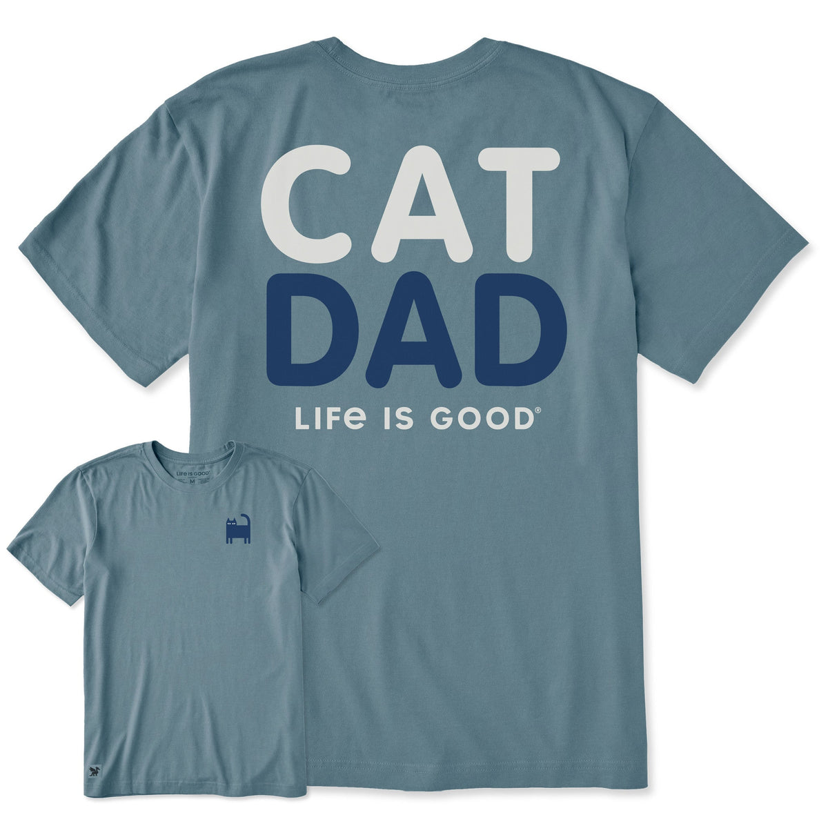 Men's Bert's Cat Dad Short Sleeve Crusher Tee product image 7
