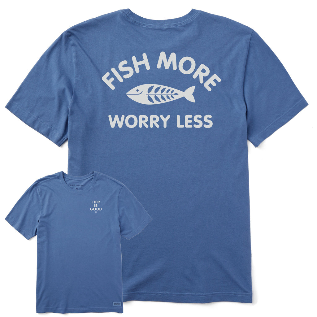 Men's Bert's FIsh More Short Sleeve Crusher Tee product image 7