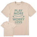 Men's Bert's Play More Golf Short Sleeve Crusher Tee product image 1