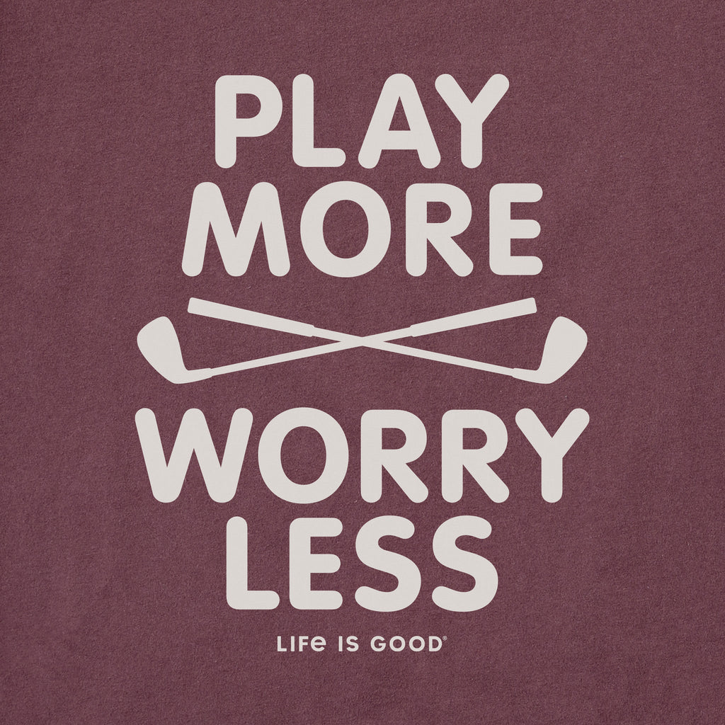 Men's Bert's Play More Golf Short Sleeve Crusher Tee product image 5