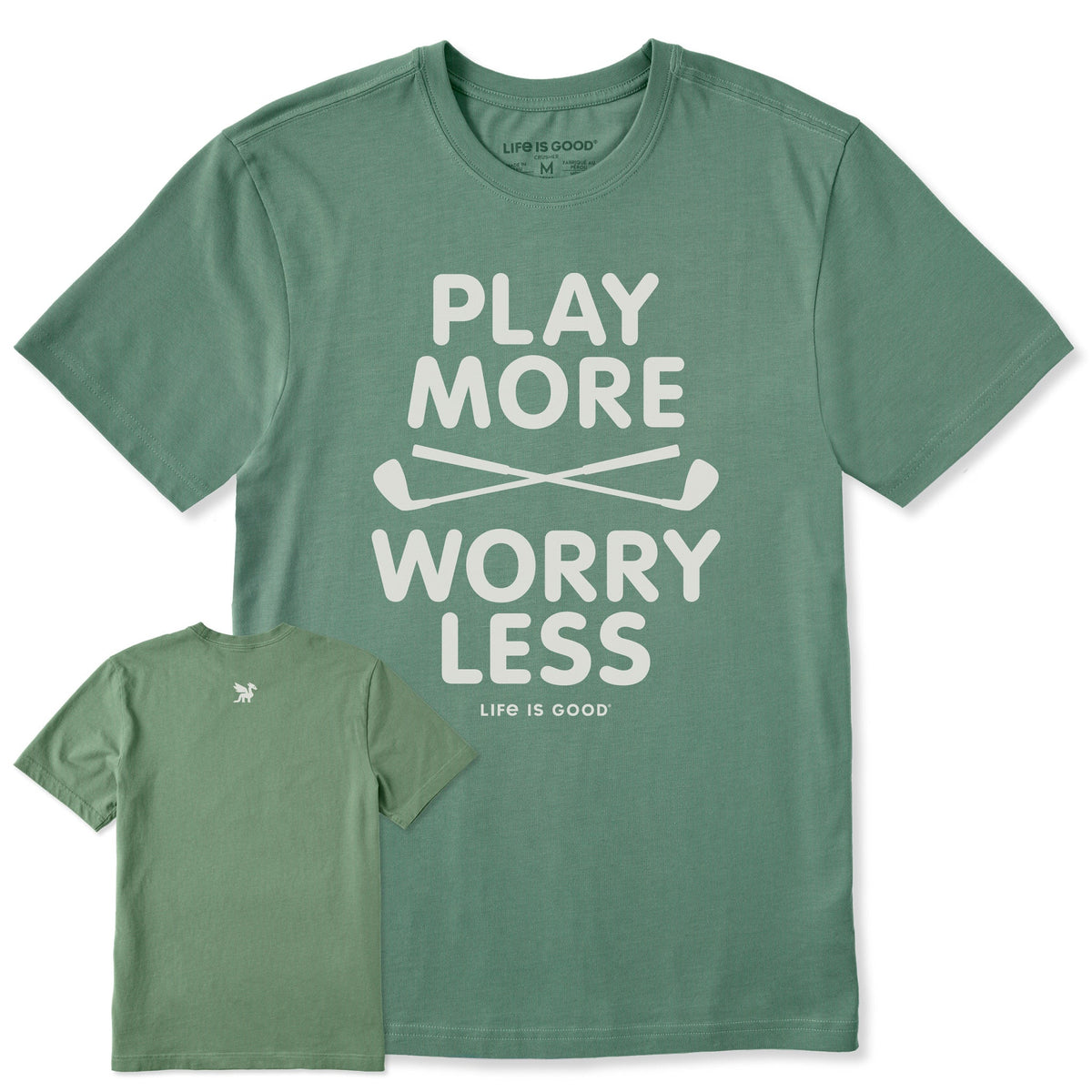Men's Bert's Play More Golf Short Sleeve Crusher Tee product image 7