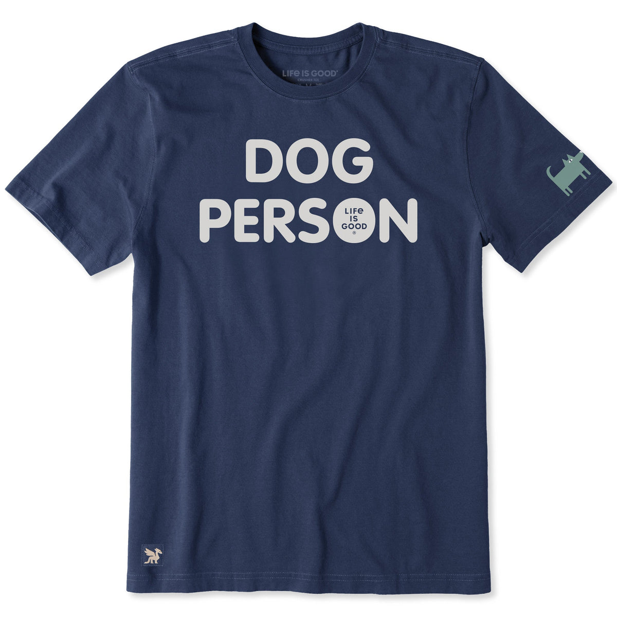 Men's Bert's Dog Person Short Sleeve Crusher Tee product image 1