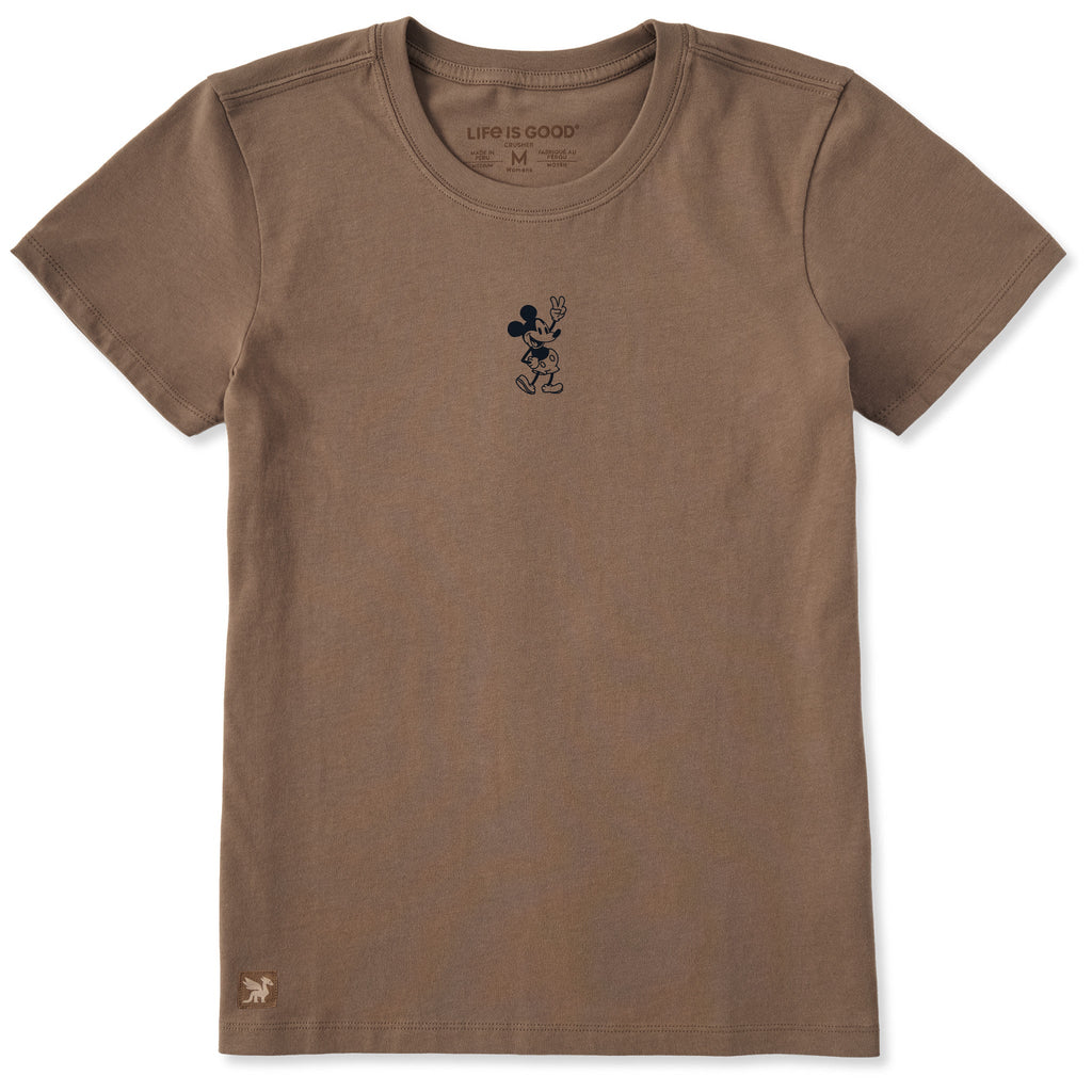 Women's Steamboat Willie Peace Mini Short Sleeve Crusher Tee product image 1