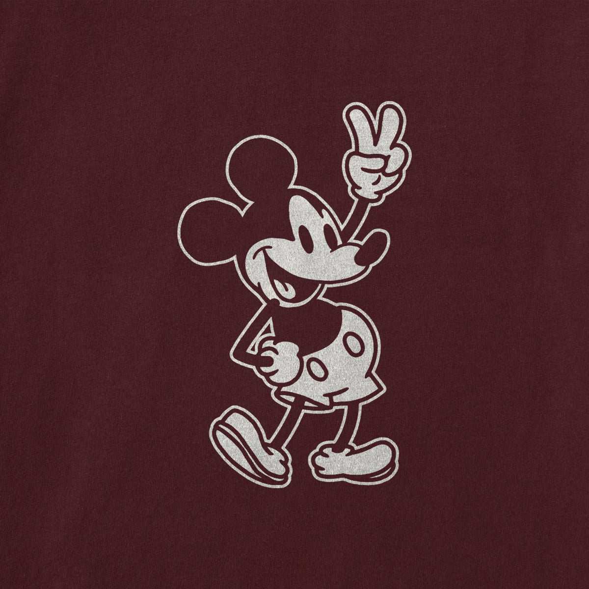 Women's Steamboat Willie Peace Mini Short Sleeve Crusher Tee product image 4