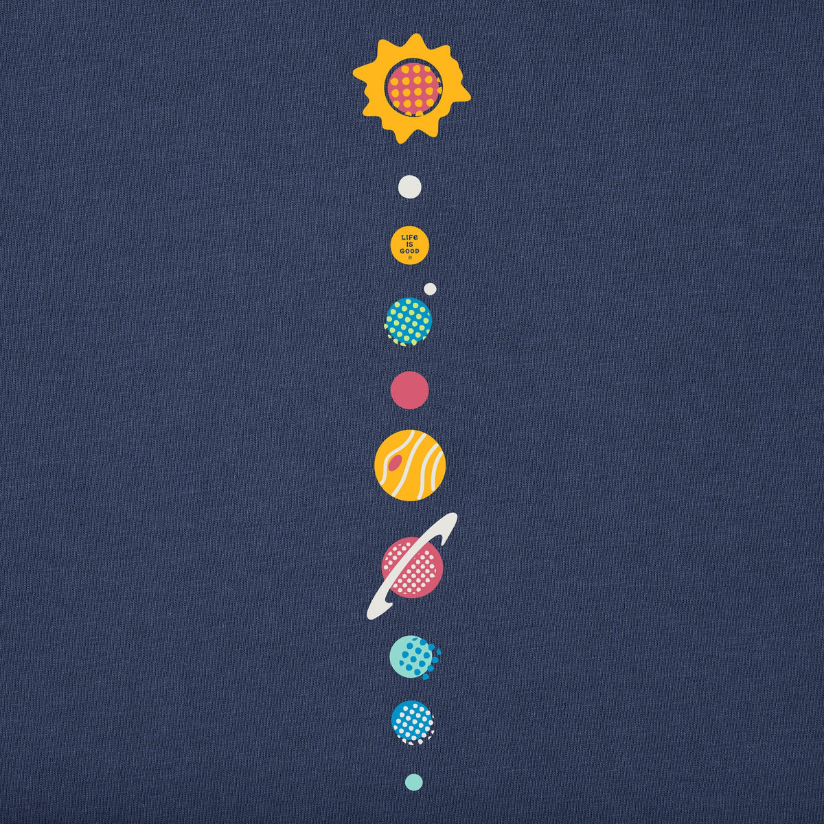 Kids Out of This World Planets Long Sleeve Crusher Tee product image 3