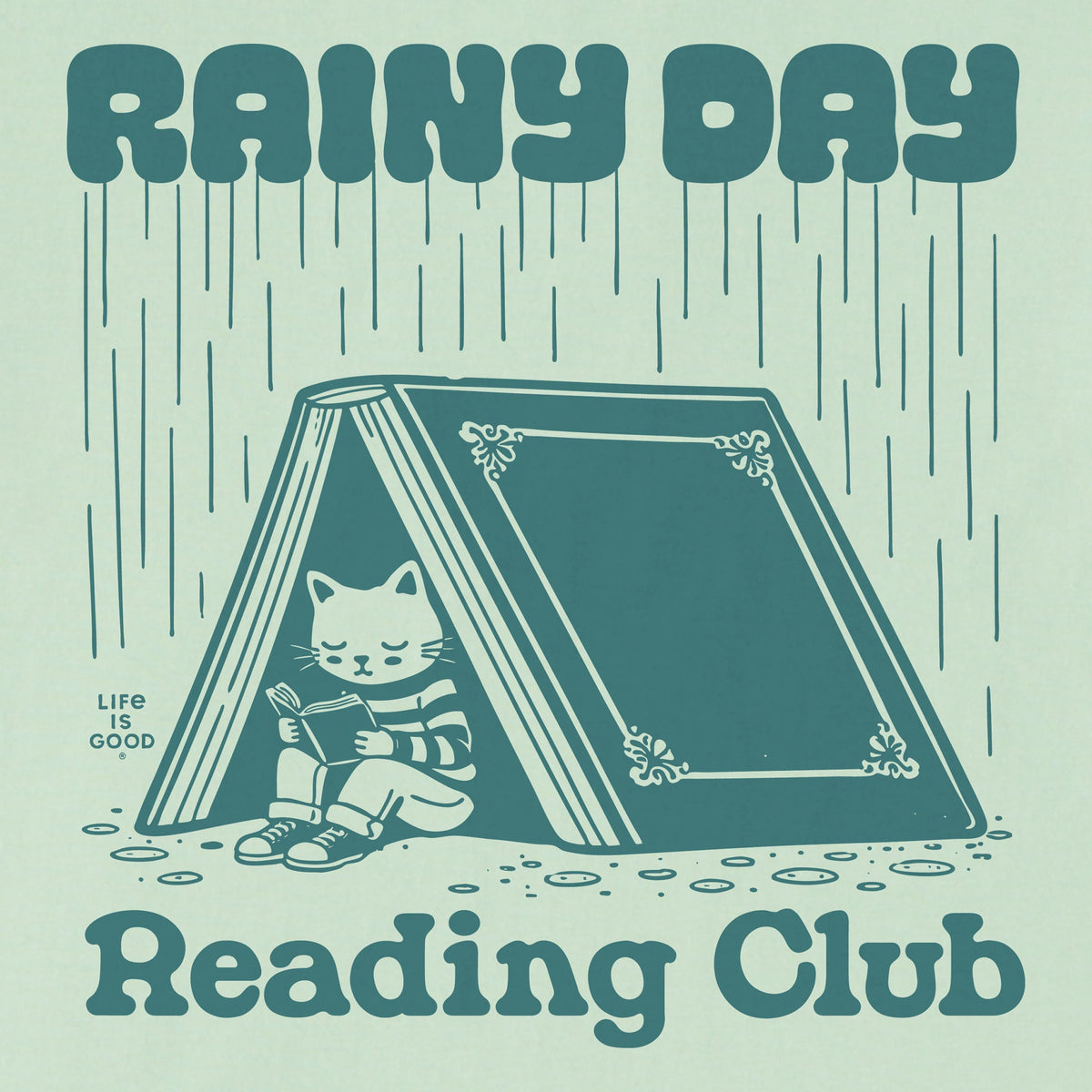 Kids Rainy Day Reading Club Short Sleeve Crusher Tee product image 2