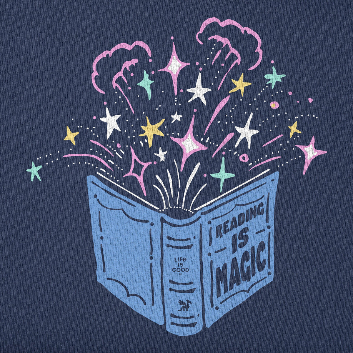 Kids Reading is Magic Books Short Sleeve Crusher Tee product image 2