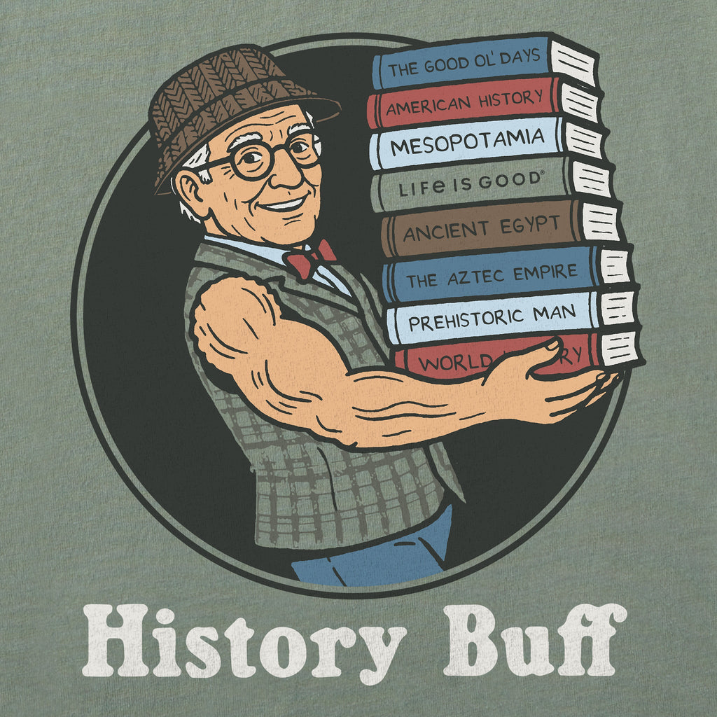 Men's History Buff Short Sleeve Crusher Tee