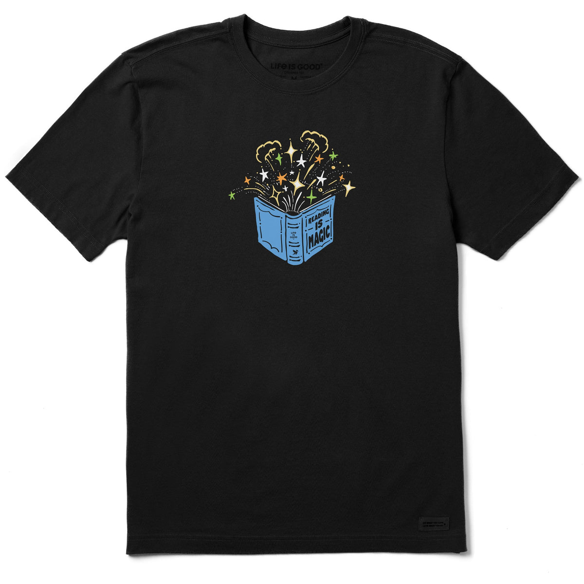Men's Reading is Magic Books Short Sleeve Crusher Tee product image 1
