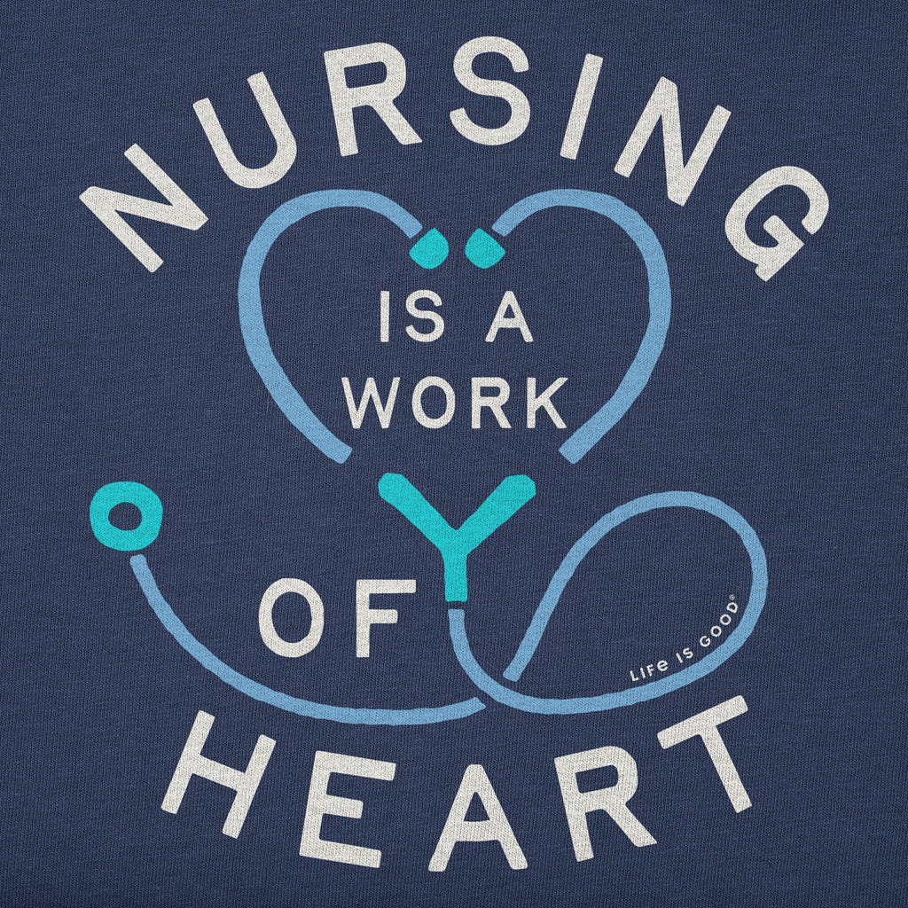 Men's Nursing Work of Art Short Sleeve Crusher Tee product image 2