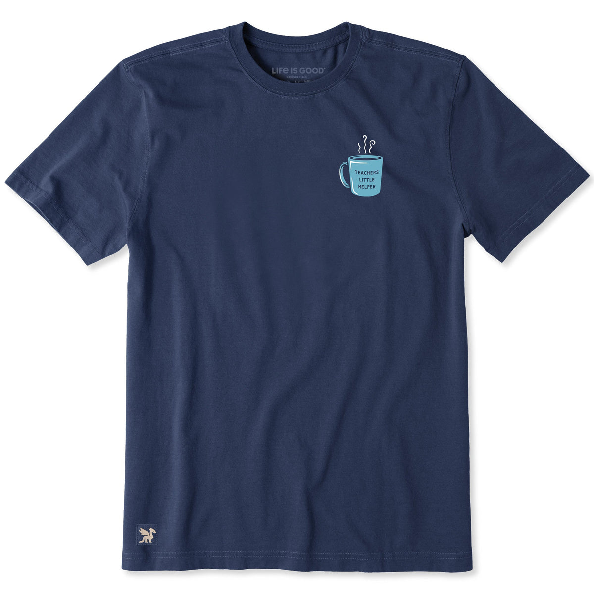 Men's Teacher's Little Helper Short Sleeve Crusher Tee