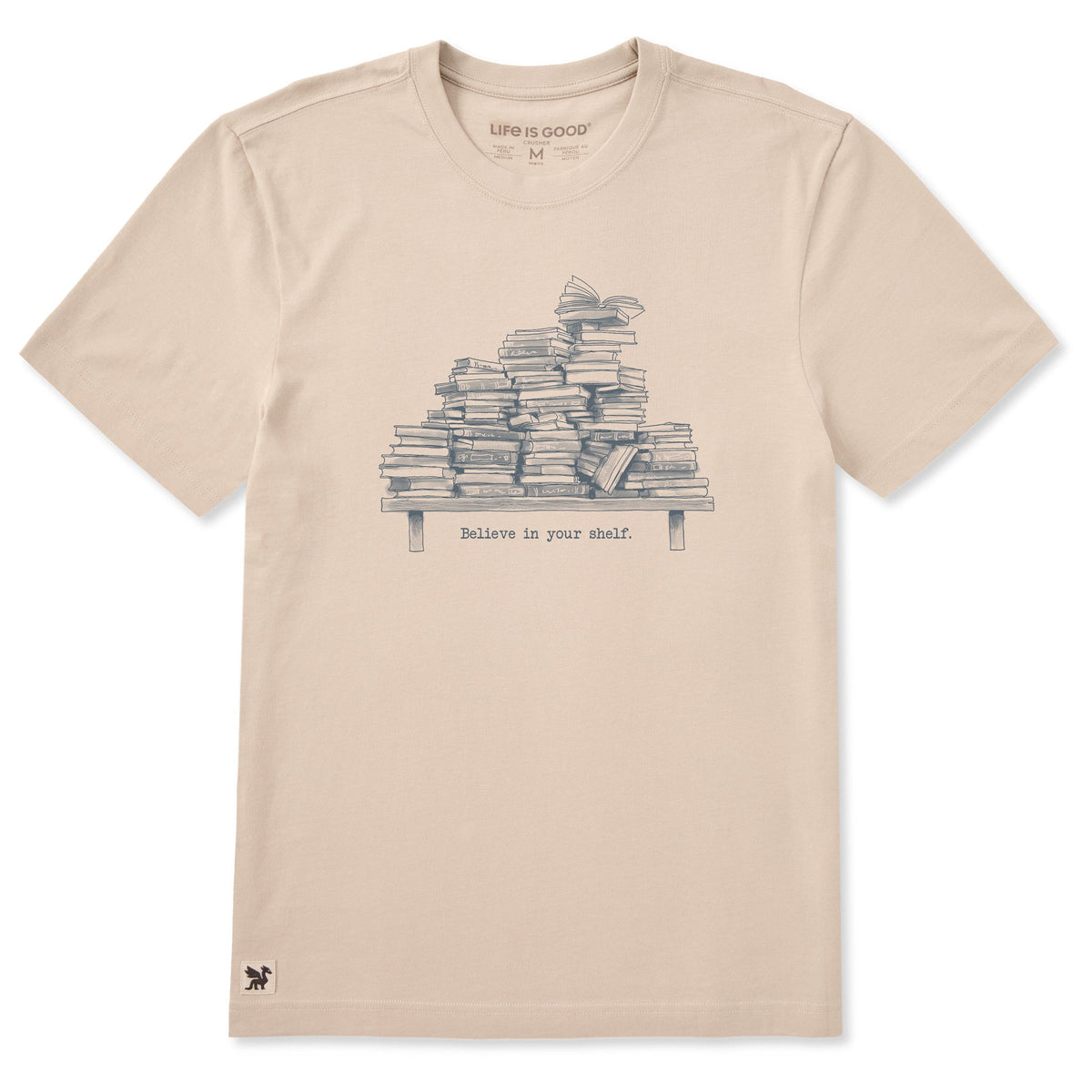 Men's Believe in Your Shelf Short Sleeve Crusher Tee product image 1