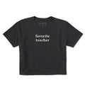Women's Favorite Teacher Short Sleeve Crusher Boxy Tee product image 1
