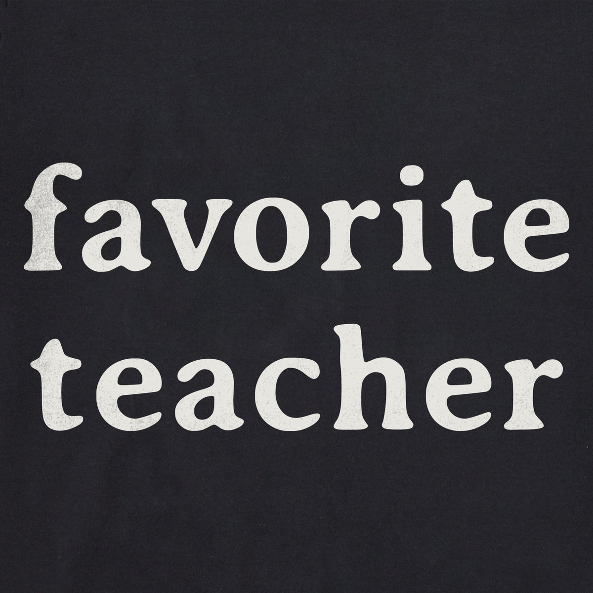 Women's Favorite Teacher Short Sleeve Crusher Boxy Tee product image 2