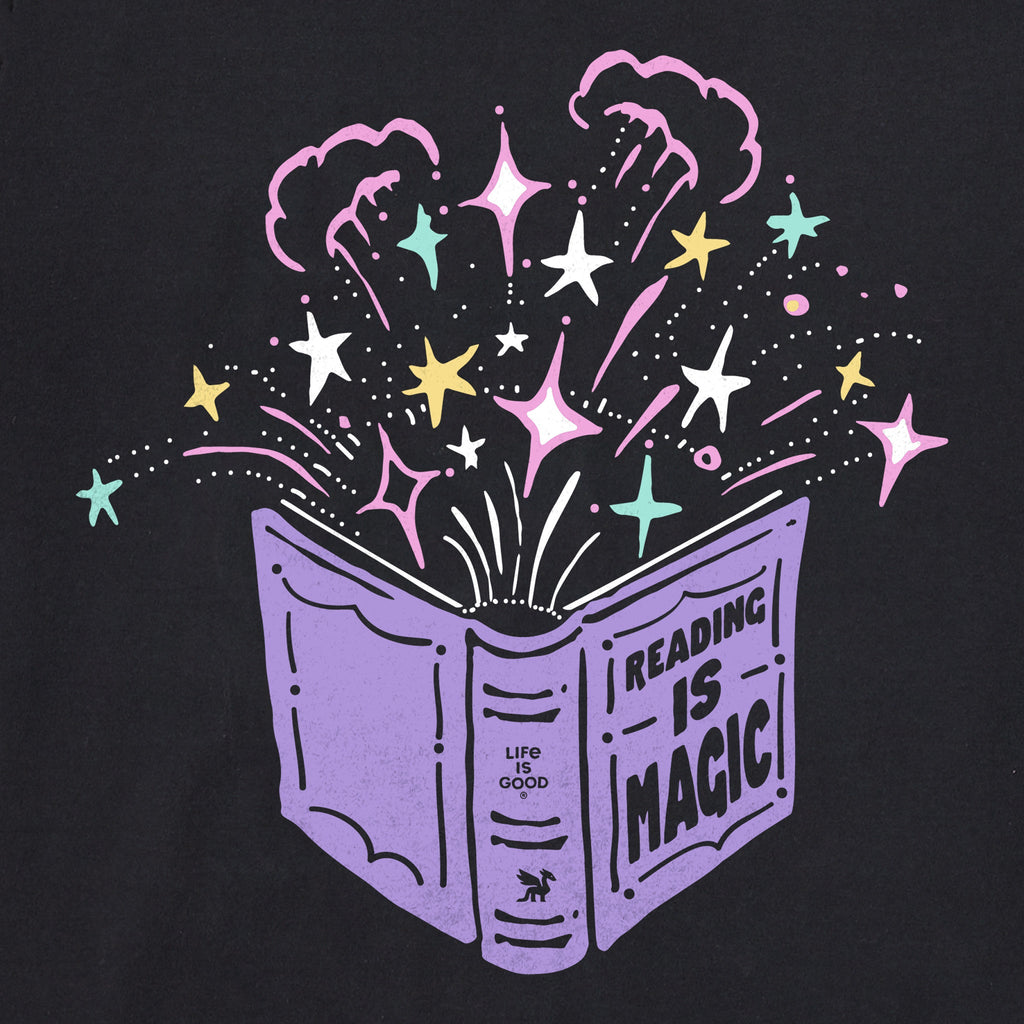 Women's Reading is Magic Books Short Sleeve Crusher Boxy Tee product image 2