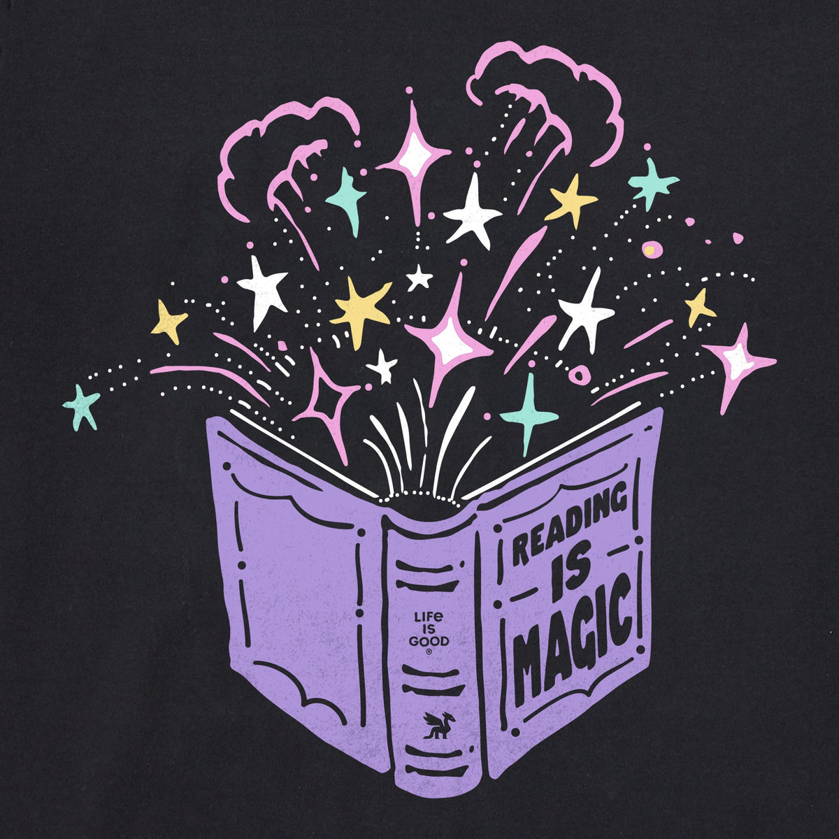 Women's Reading is Magic Books Short Sleeve Crusher Boxy Tee product image 2