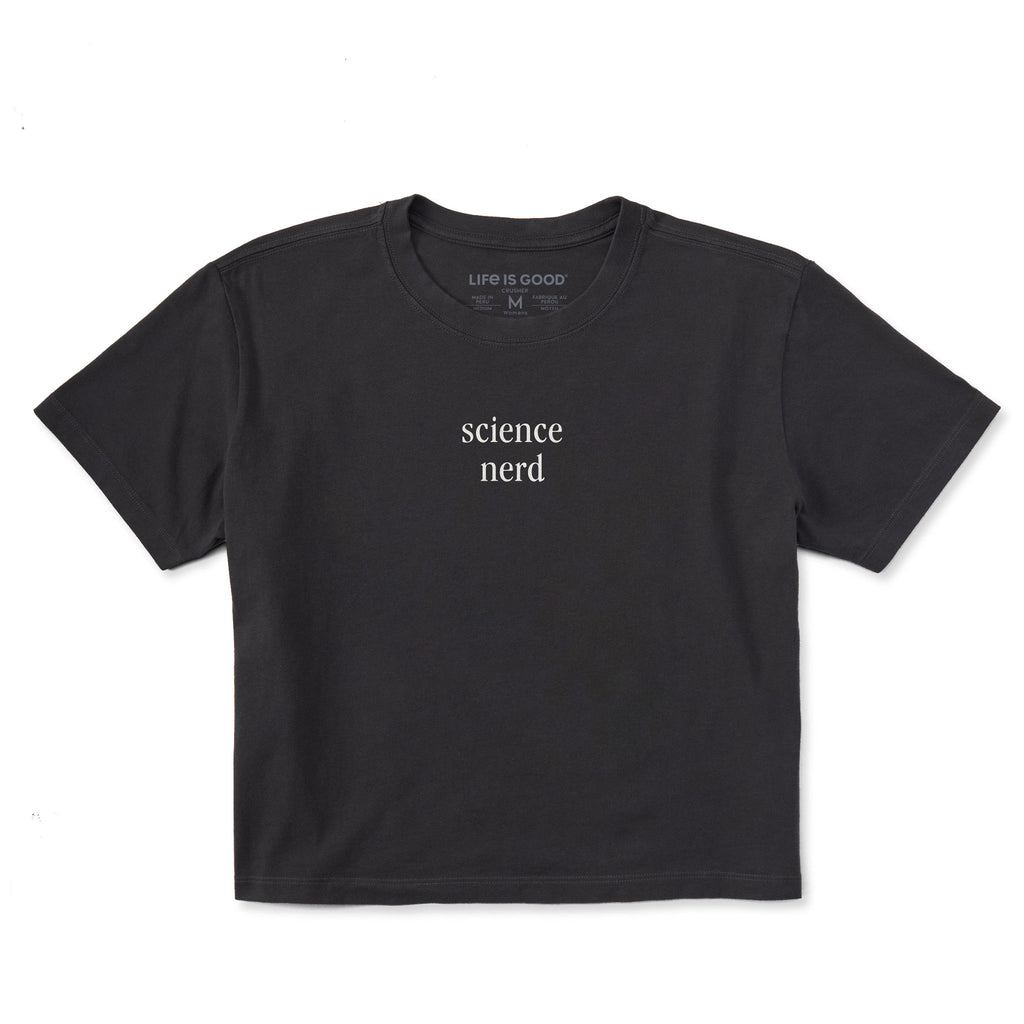 Women's Science Nerd Short Sleeve Crusher Boxy Tee product image 1