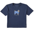 Women's Scrub Life Pug Short Sleeve Crusher Boxy Tee product image 1