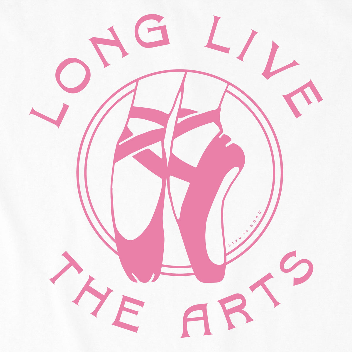 Women's Long Live the Arts Short Sleeve Crusher Boxy Tee
