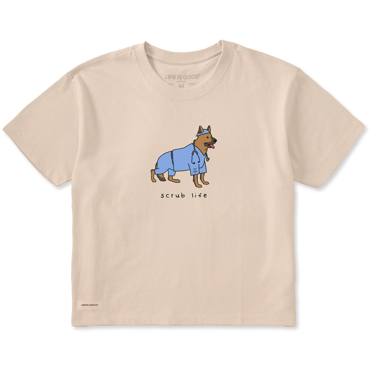Women's Scrub Life German Short Sleeve Crusher Boxy Tee product image 1