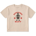 Women's History Buff Abe Short Sleeve Crusher Boxy Tee