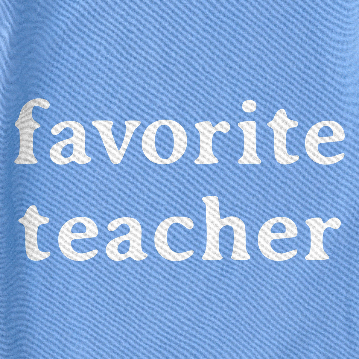 Women's Favorite Teacher Short Sleeve Crusher Vee product image 2