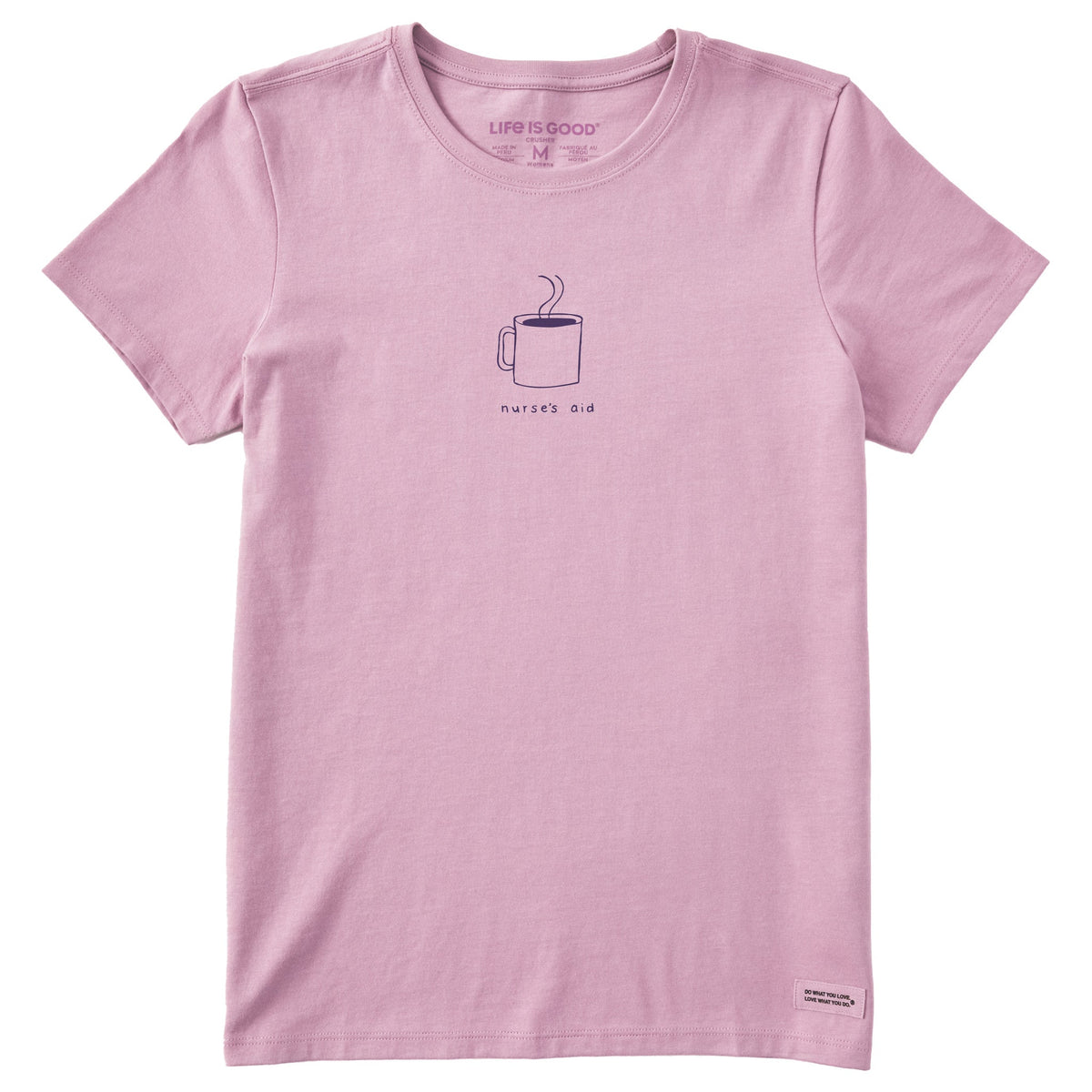 Women's Nurse's Aid Short Sleeve Crusher Tee