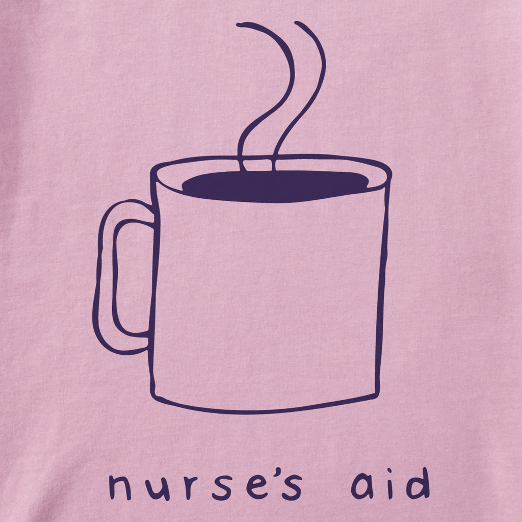 Women's Nurse's Aid Short Sleeve Crusher Tee
