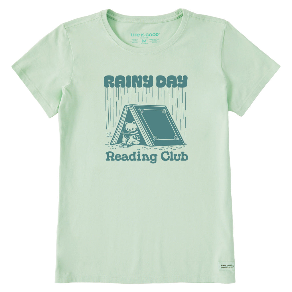 Women's Rainy Day Reading Club Short Sleeve Crusher Tee product image 1