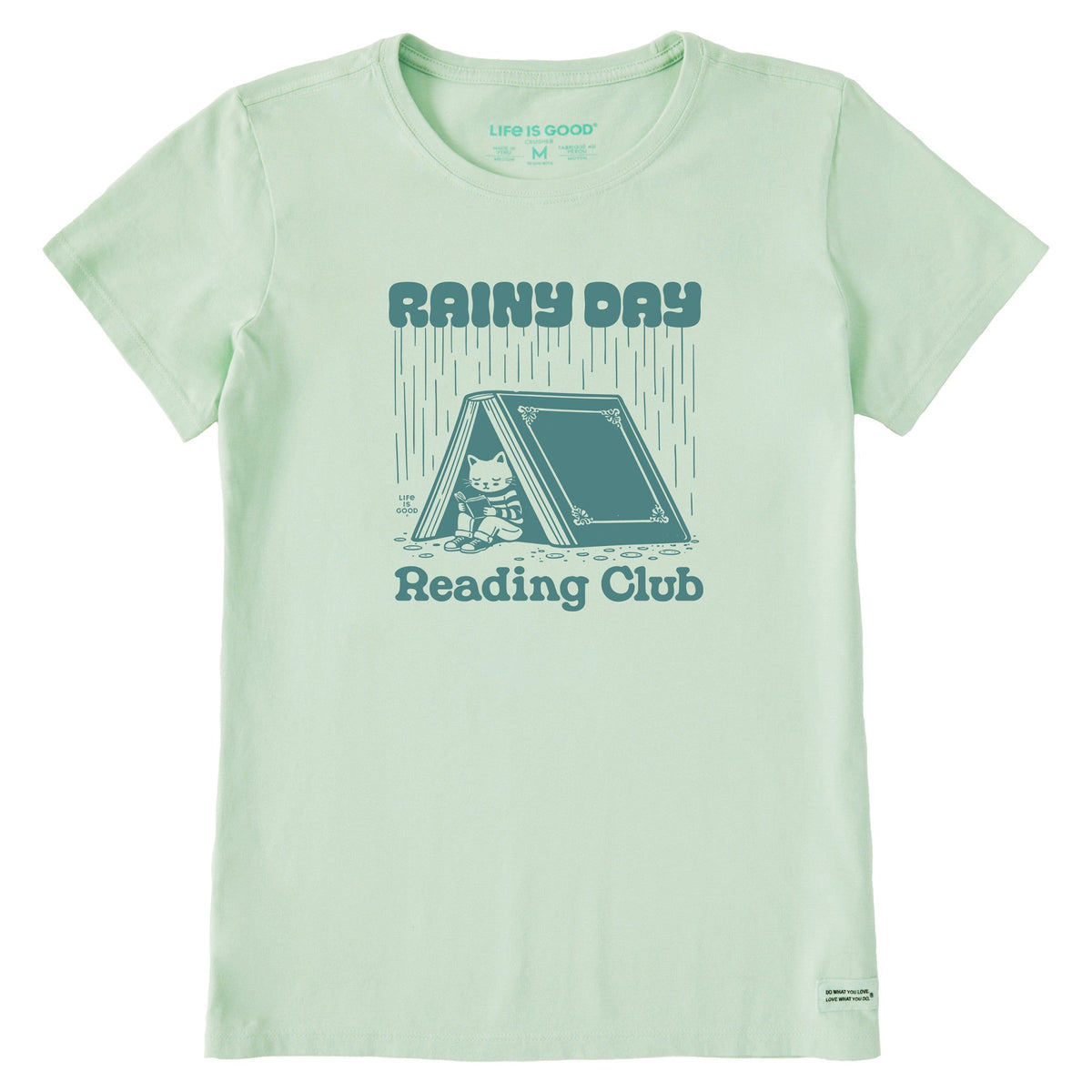 Women's Rainy Day Reading Club Short Sleeve Crusher Tee product image 1