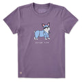 Women's Scrub Life Frenchie Short Sleeve Crusher Tee product image 1