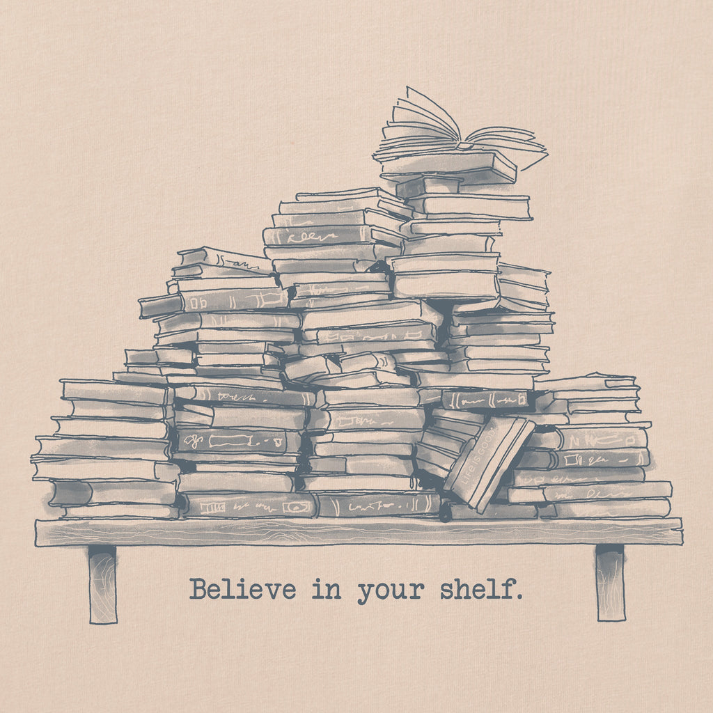 Women's Believe in Your Shelf Short Sleeve Crusher Tee product image 2