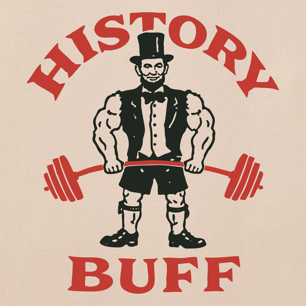 Women's History Buff Abe Short Sleeve Crusher Tee