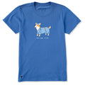 Women's Scrub Life Corgie Short Sleeve Crusher Tee product image 1