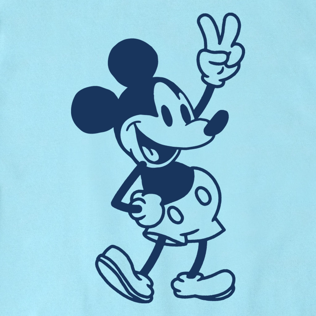 Women's Steamboat Willie Peace Mini Short Sleeve Vee product image 2