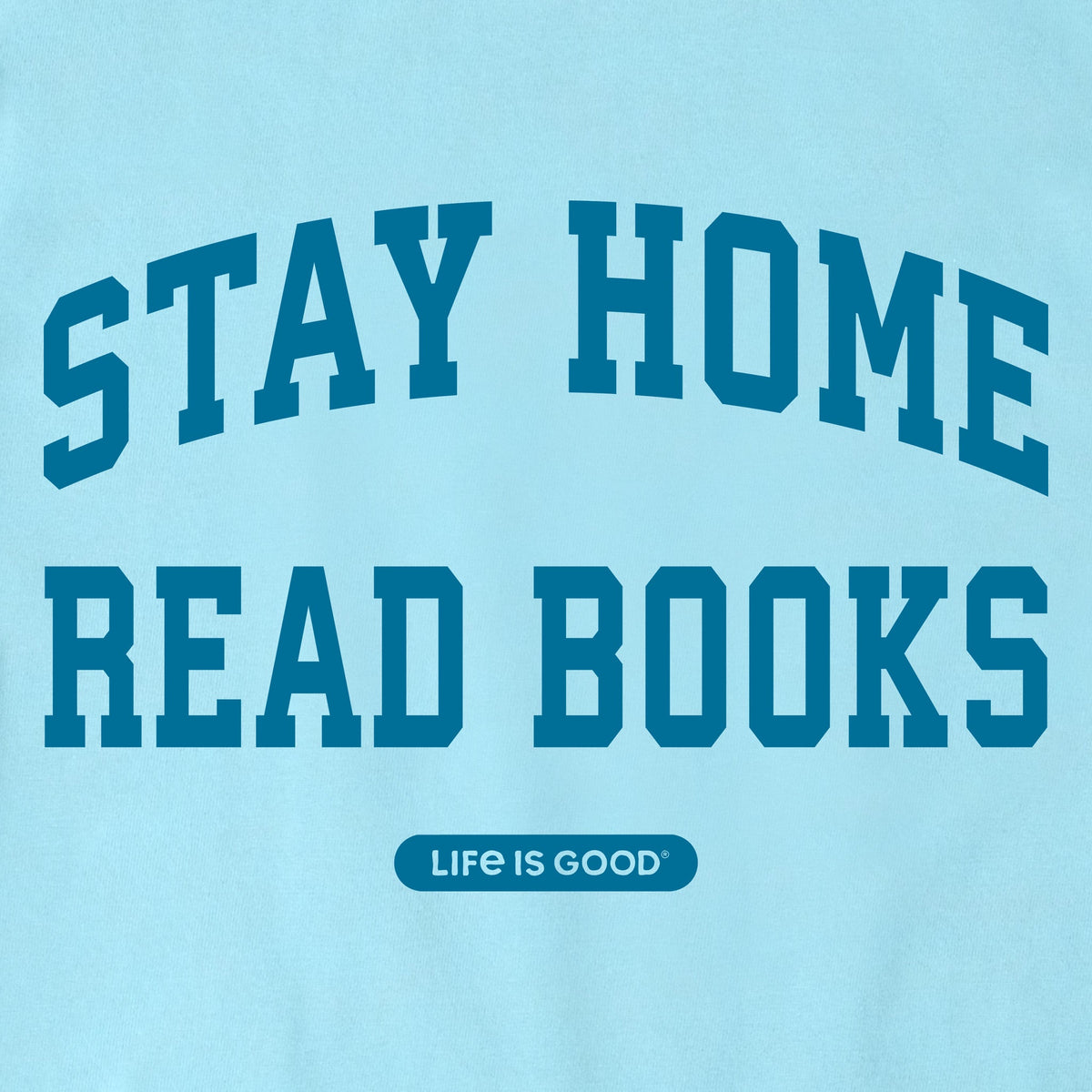 Women's Stay Home Read Books Arch Short Sleeve Crusher Vee product image 2