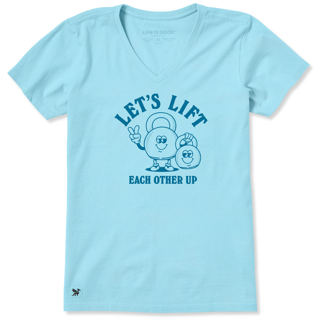 Women's Lift Each other Up Short Sleeve Crusher Vee product image 3