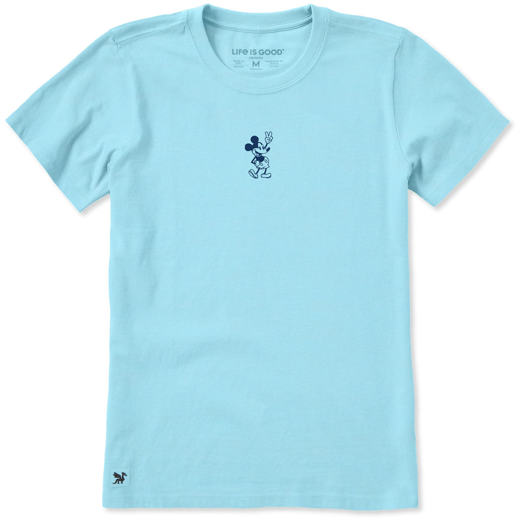 Women's Steamboat Willie Peace Mini Short Sleeve Crusher Tee product image 5