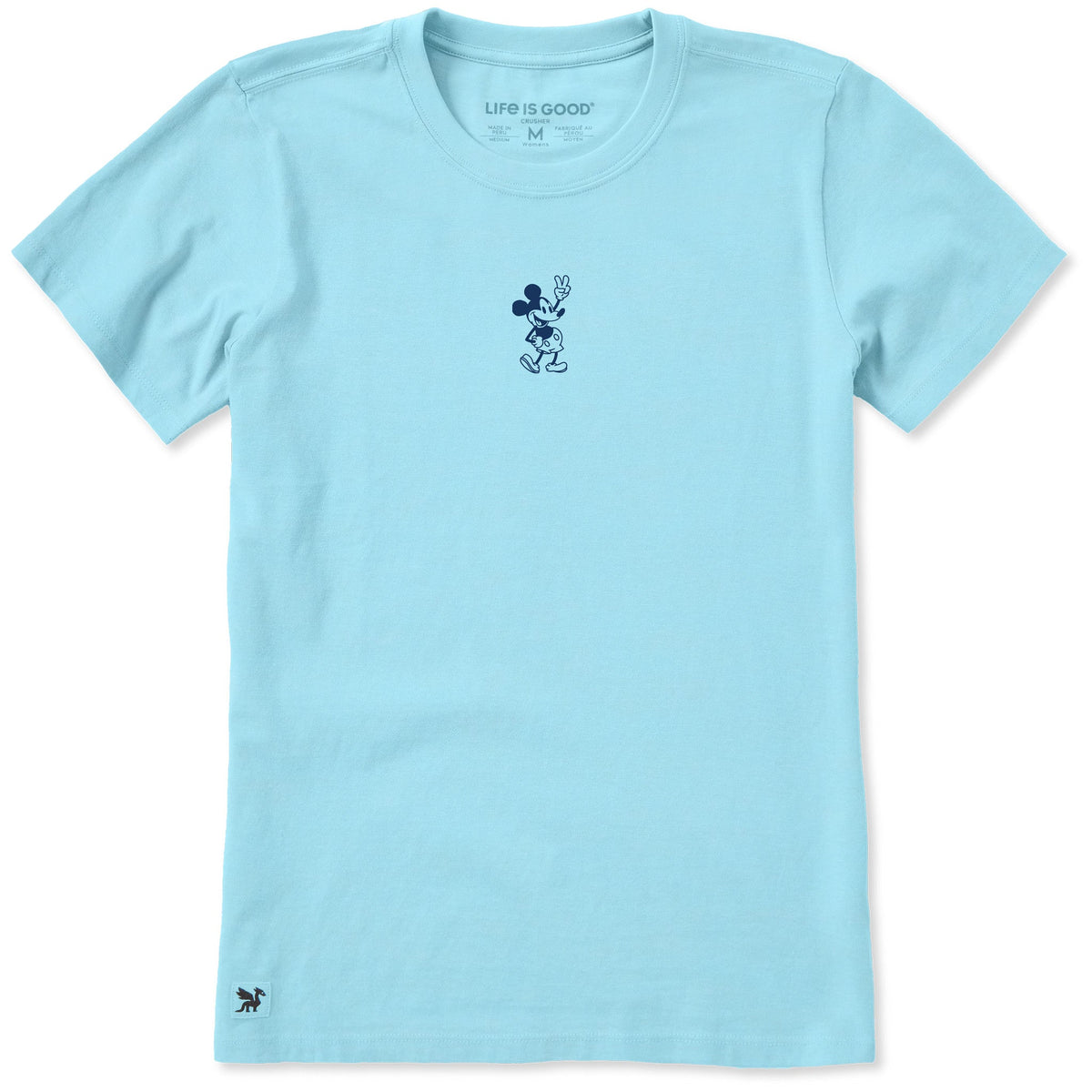 Women's Steamboat Willie Peace Mini Short Sleeve Crusher Tee product image 5