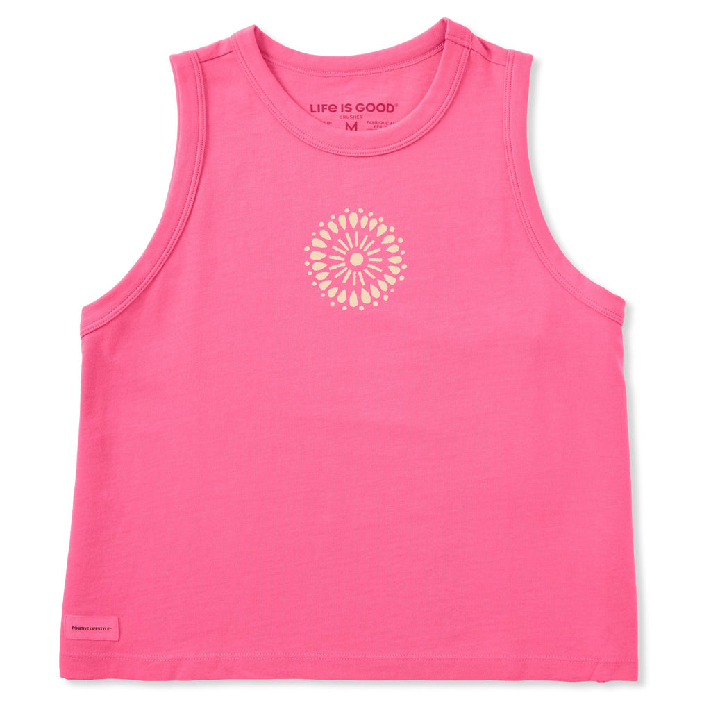 Women's Crafty Mandala Crusher Boxy Tank product image 1