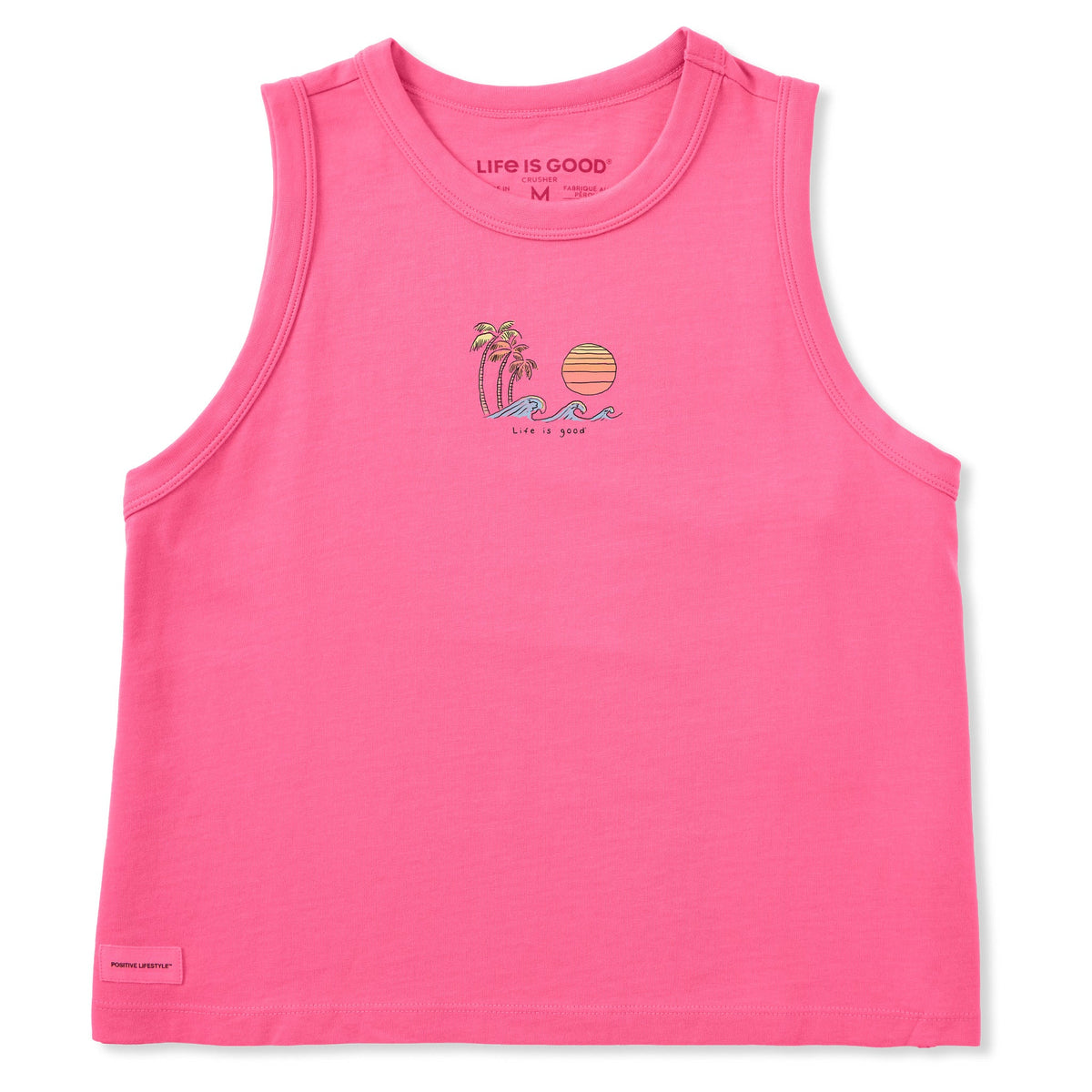 Women's Wave Palm Sun Crusher Boxy Tank product image 1