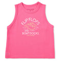 Women's Flip Flops & Boat Docks Crusher Boxy Tank